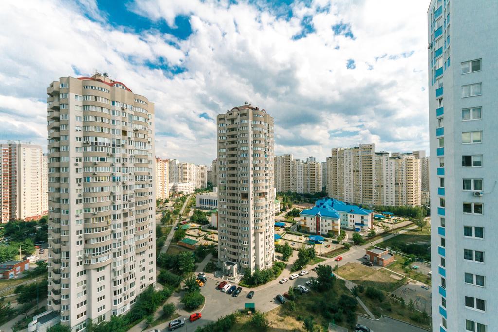 Apartment On Urlovskaya 23A Kiev Eksteriør billede